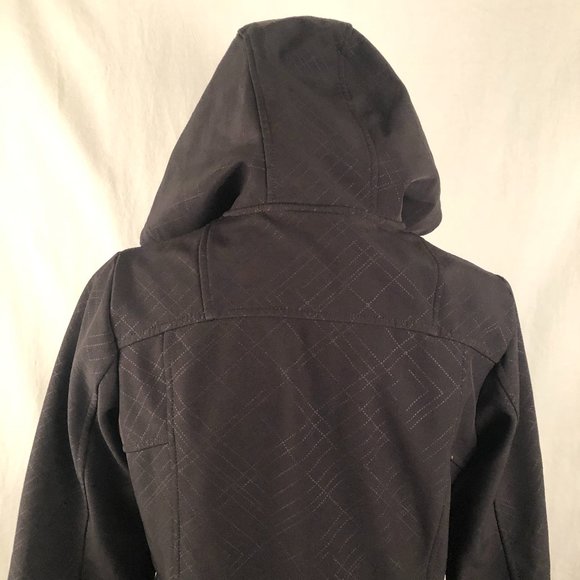 Mondetta Black Zip Up Hooded Jacket - Picture 7 of 13